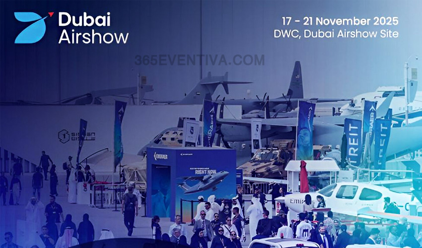 رویداد دوسالانه دوبی ایرشو 2025 | نمایشگاه صنعت هوایی دبی Duabi Airshow | اطلاعات و تاریخ برگزاری در 365ایونتیوا