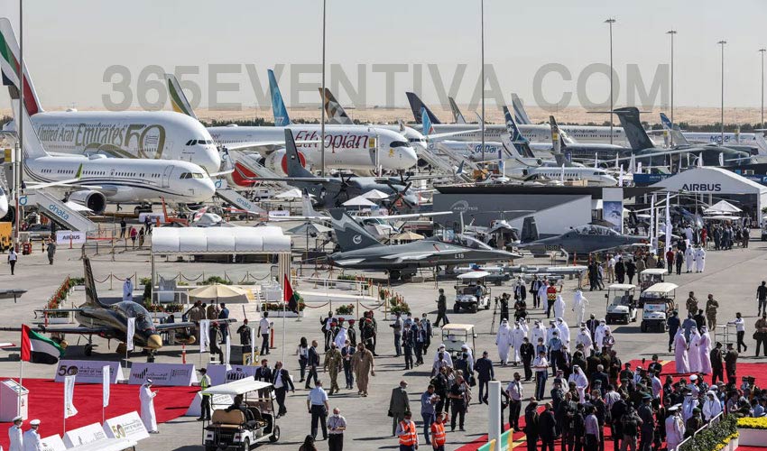 نمایشگاه هوایی دبی Duabi Airshow نوامبر 2025 | اطلاعات و تاریخ برگزاری در 365ایونتیوا